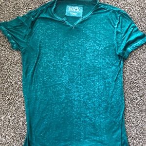 Sheer Green Buckle Shirt